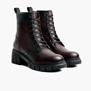 NWT Thursdays Coda Boots - Black Cherry 7.5